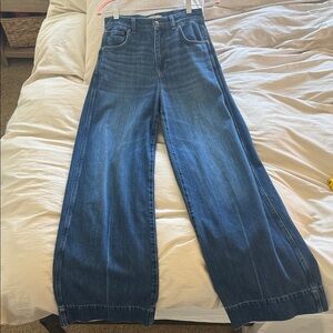 Madewell Dark Blue Flare Jeans